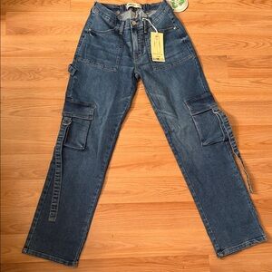 Love Tree Denim Cargo Pants